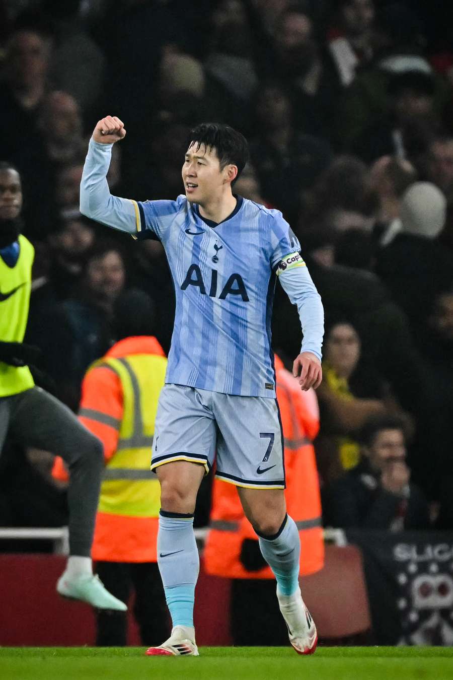 Son abriu o placar no clássico do norte de Londres
