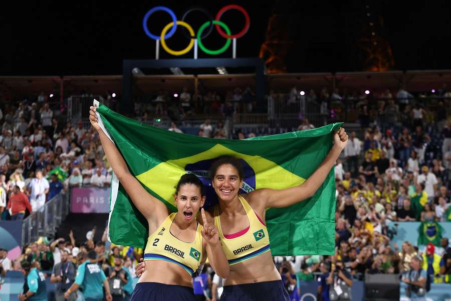 Ana e Duda ganham ouro histórico para o Brasil