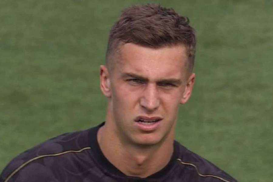 Český útočník Daniel Fila v barvách italských Benátek