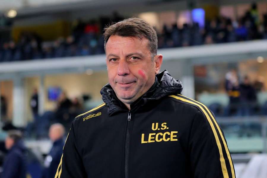 Roberto D'Aversa, treinador do Lecce