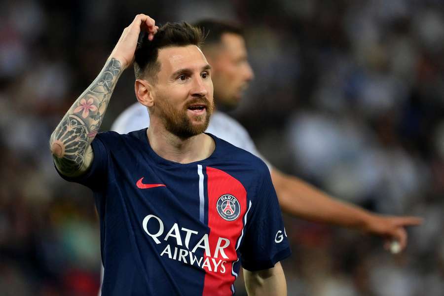 Paris Saint-Germain forward Lionel Messi