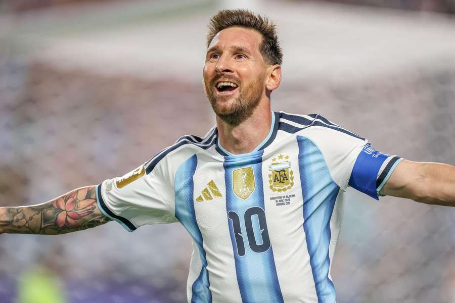 Messi has gone level with Klose as the top scorer Messi has gone level with Klose as the top scorer