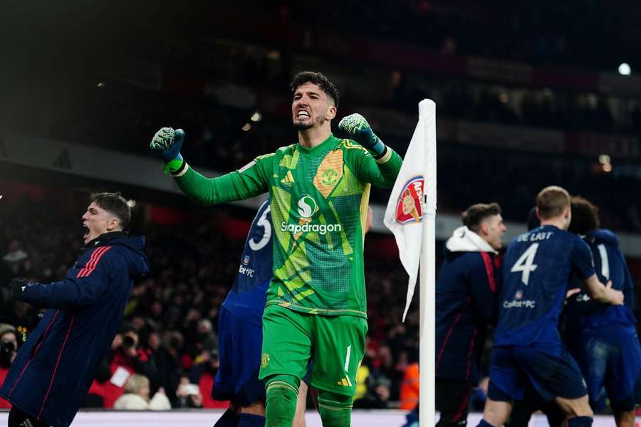 Bayindir celebrates after his heroics