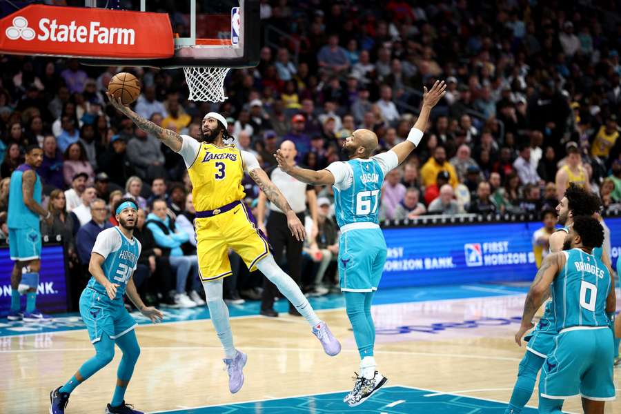 Anthony Davis, jugador de los Lakers