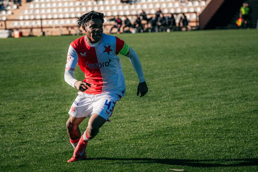 Samuel Isife na soustředění v Marbelle.