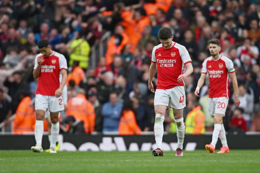 Arsenal suffered a devastating loss against Villa