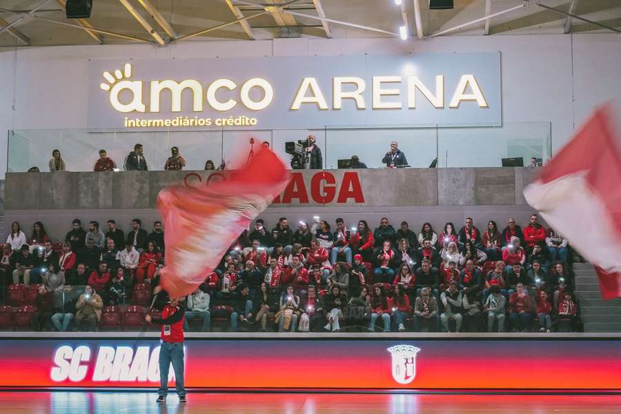 SC Braga volta ao terceiro lugar do campeonato de futsal