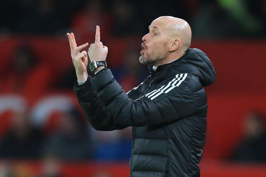 Ten Hag gebaart het aantal assists en goals dat Rashford maakte tegen Everton