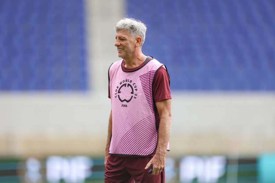 Renato Gaúcho comandou último treinamento do Fluminense  nesta segunda-feira (7), no Sports Illustrated Stadium 