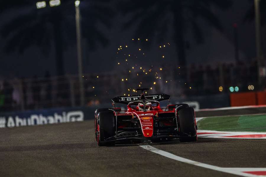Leclerc fastest as Ferrari out-pace Mercedes