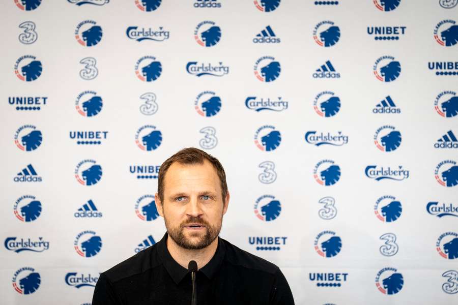 Svensson bei seiner Vorstellung in Kopenhagen Svensson bei seiner Vorstellung in Kopenhagen