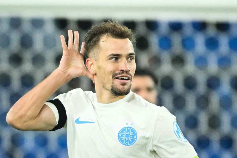 Darius Olaru a marcat golul de onoare pentru FCSB în duelul cu FC Basel