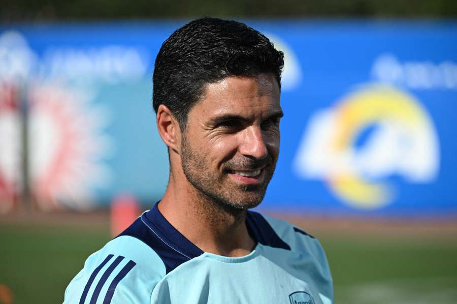 Arsenal manager Mikel Arteta