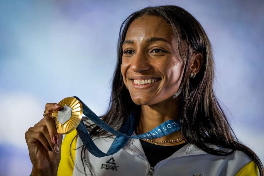 Nafi Thiam is the reigning Olympic heptathlon champion