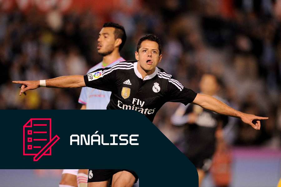 Javier Hernández no Real Madrid Javier Hernández no Real Madrid
