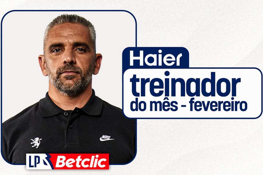 Rui Borges, treinador do Sporting