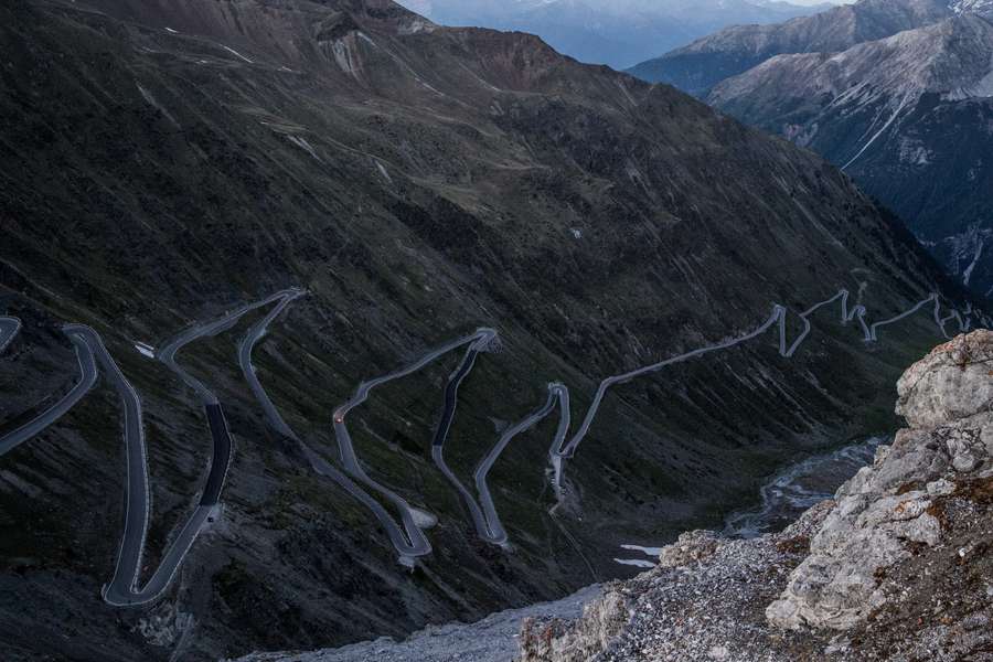 The Stelvio pass