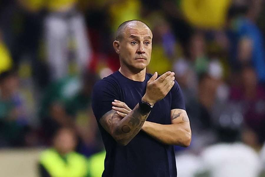 Fabio Cannavaro on the touchline