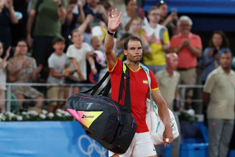 Rafael Nadal dal definitivní sbohem své bohaté kariéře.