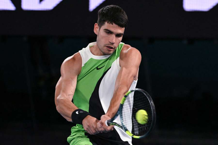 Alcaraz, en Australia