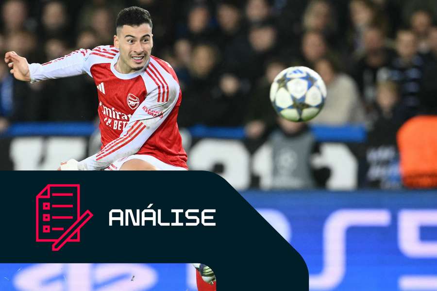 Gabriel Martinelli não marca na Premier League desde setembro