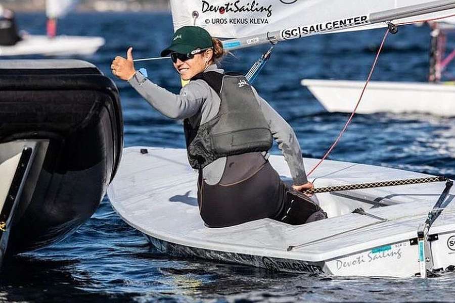 Vasileia Karachaliou garantiu a quota olímpica para Portugal em ILCA 6