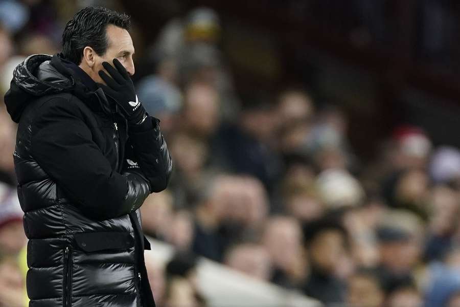 Aston Villa-trainer Unai Emery