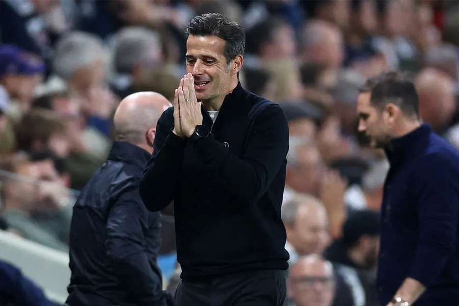 Fulham, de Marco Silva e Palhinha, empata (0-0) na receção ao Everton