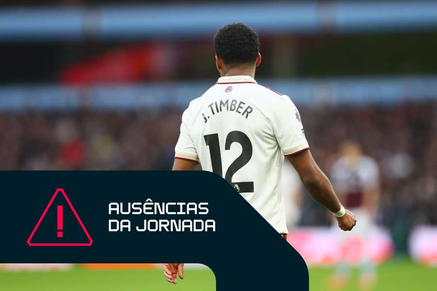 Timber está em dúvida para o Arsenal Timber está em dúvida para o Arsenal