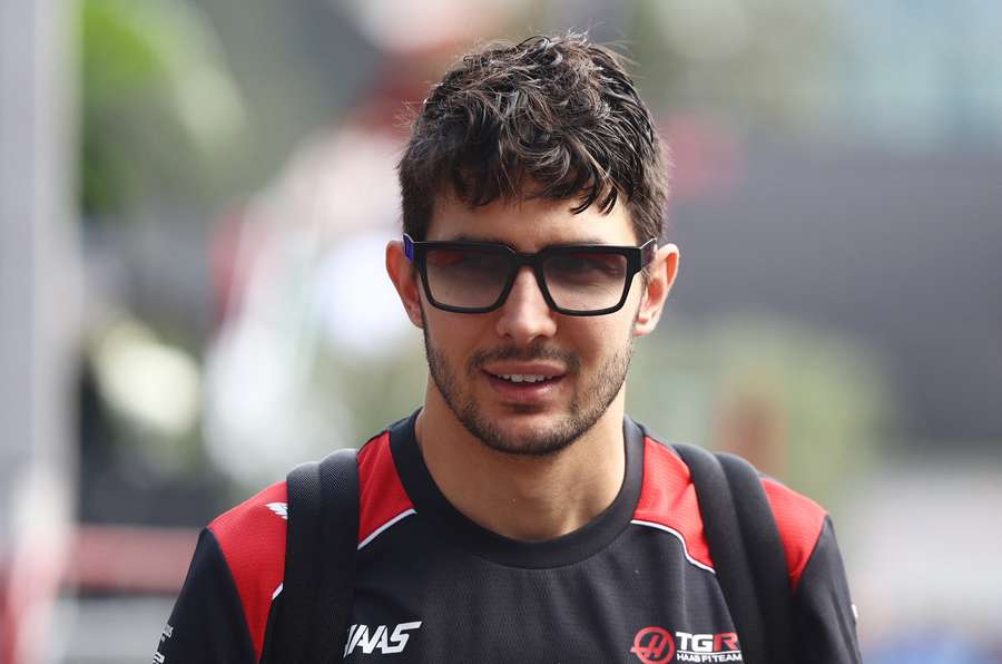 Esteban Ocon no Grande Prémio do Azerbaijão Esteban Ocon no Grande Prémio do Azerbaijão