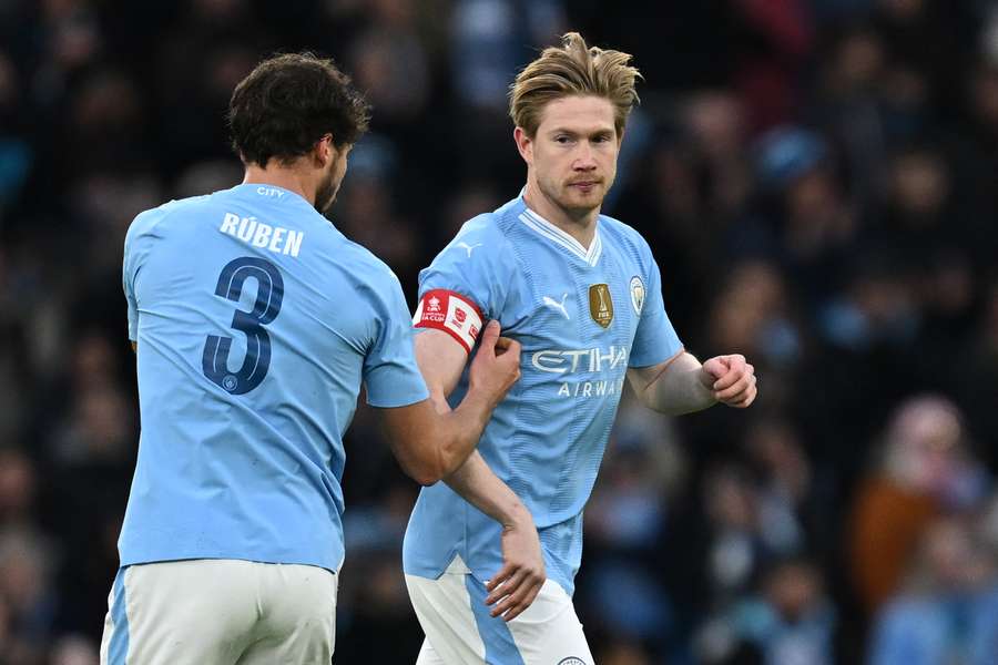 De Bruyne returned for Manchester City in the FA Cup