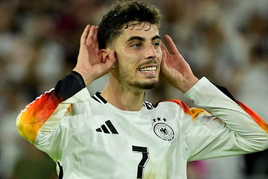 Havertz fechou a conta em goleada alemã