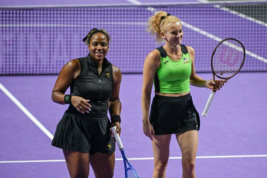 Takto vyzerá najlepší deblový pár roka. Takto vyzerá najlepší deblový pár roka.