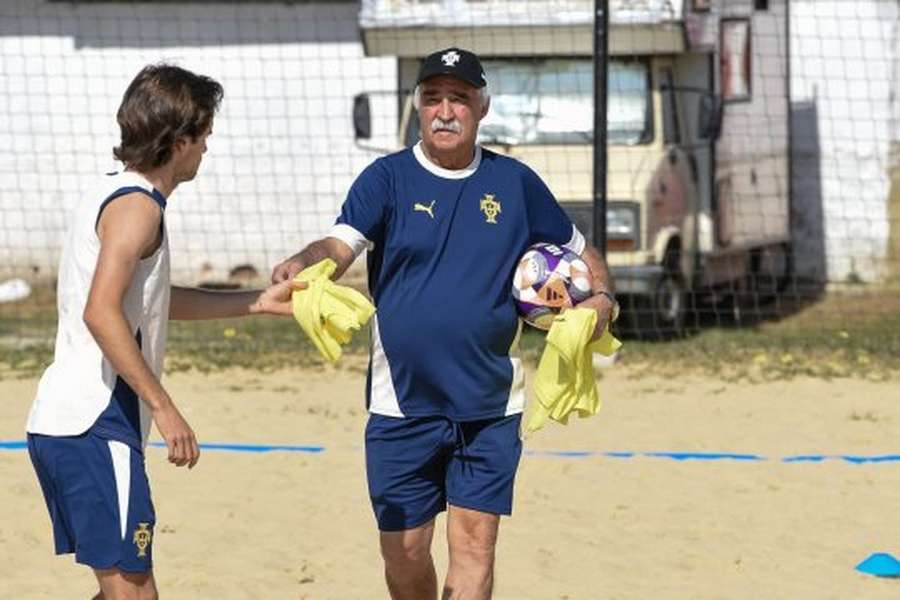 Mário Narciso, selecionador nacional de futebol de praia
