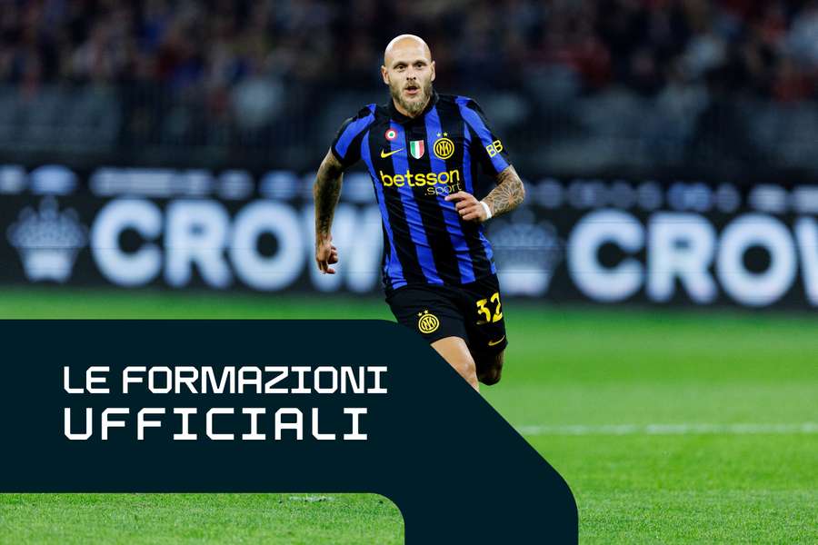 Federico Dimarco, calciatore dell'Inter Federico Dimarco, calciatore dell'Inter