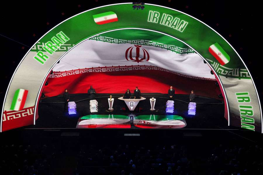 General view as Draw Assistant Shaquille O'Neal draws Iran during the FIFA World Cup 2026 draw