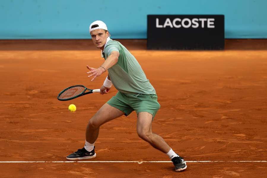 Jakub Menšík je potřetí v kariéře ve čtvrtfinále turnaje ATP.