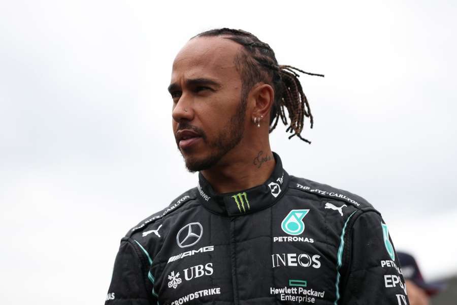 Hamilton é piloto da Mercedes 