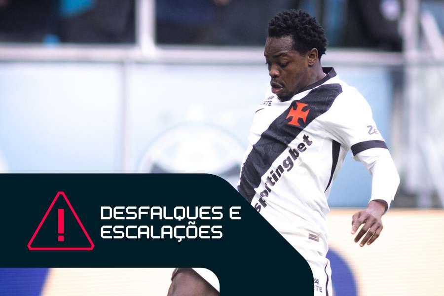 Andrés Gómez está suspenso e desfalca o Vasco