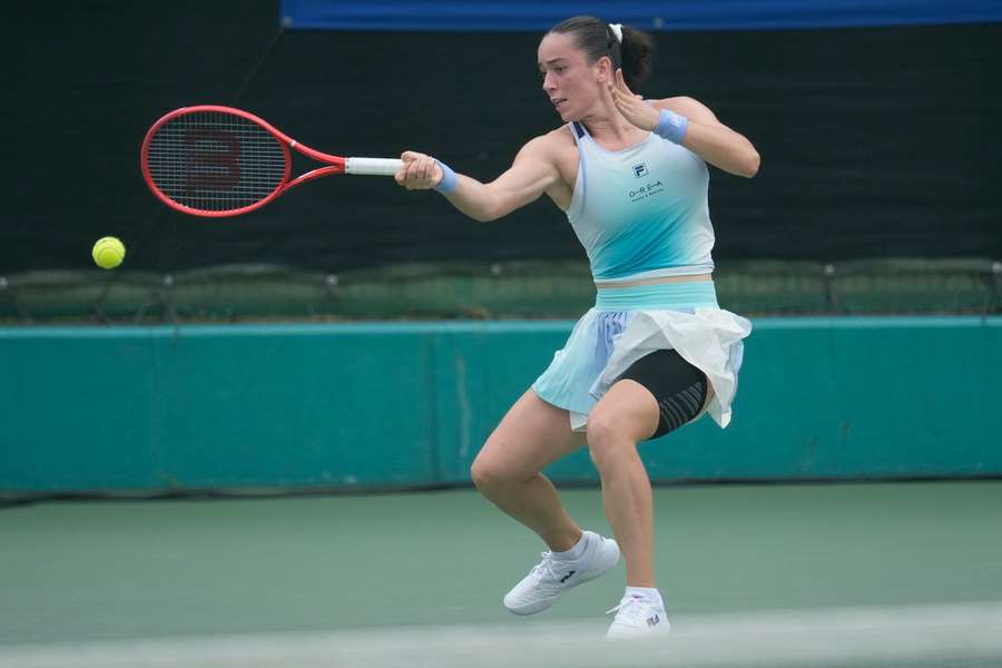 Tereza Valentová v akci.