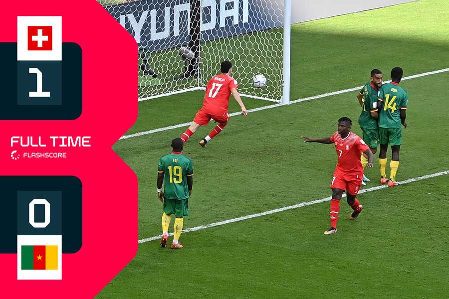 Switzerland v Cameroon: Key moments as Embolo nets only goal