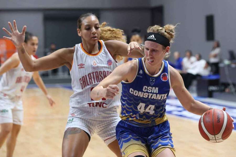 Gabriela Mărginean este una dintre cele mai bune jucătoare de la CSM Constanța