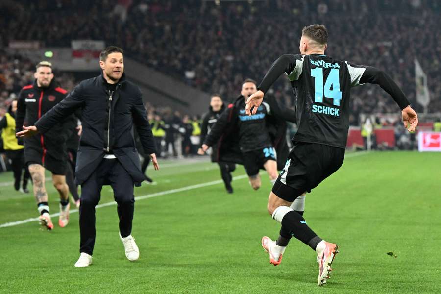 Bayer Leverkusen extended their unbeaten away league run to 30 matches with the win over Stuttgart