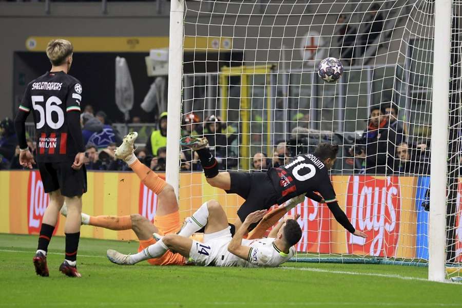 O gol chorado de Brahim que definiu a vitória do Milan