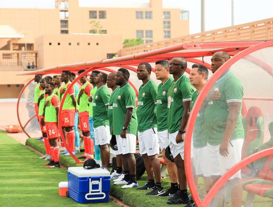Kenya's bench will be listening to the anthem on home soil in August