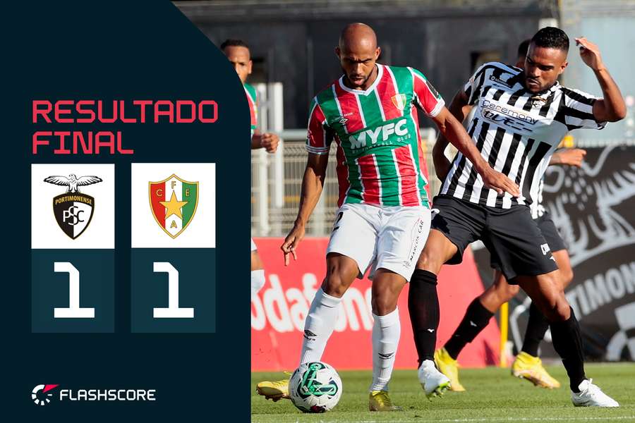 Dener marcou o golo do empate do Portimonense