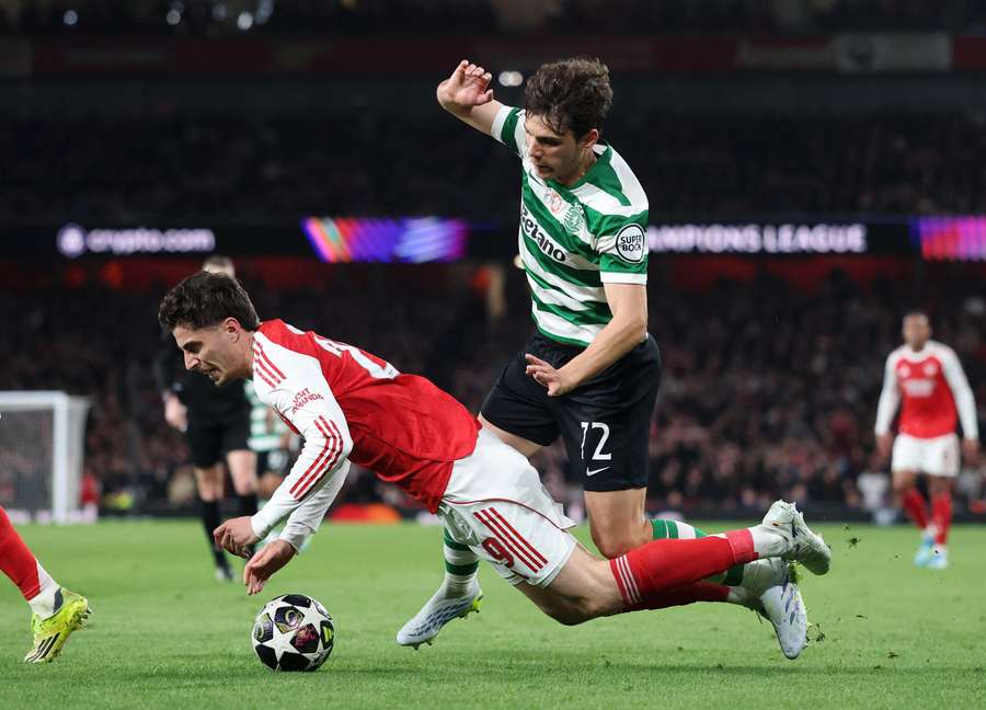 Kai Havertz is fouled