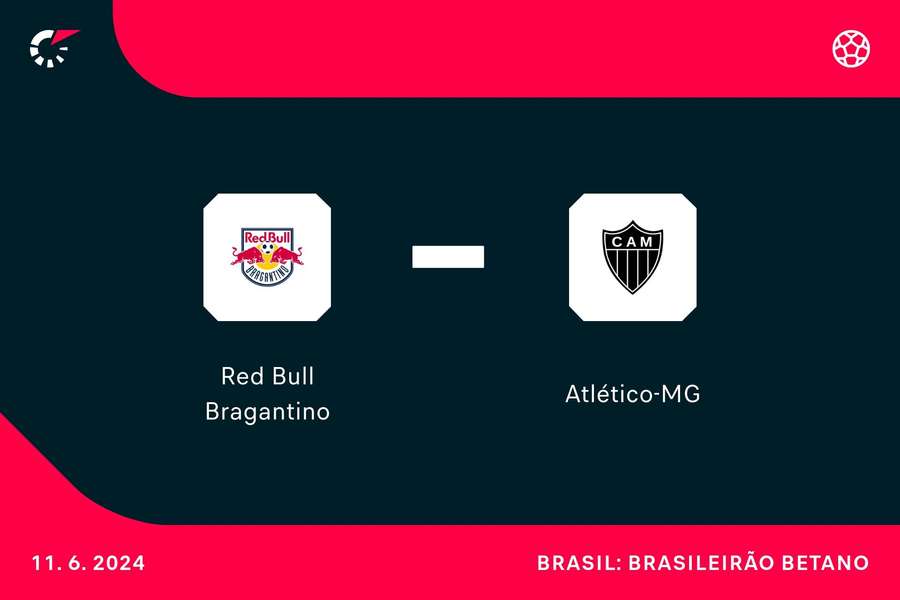 Red Bull Bragantino e Atlético-MG se enfrentam em Bragança Paulista nesta terça-feira (11), às 21h30 