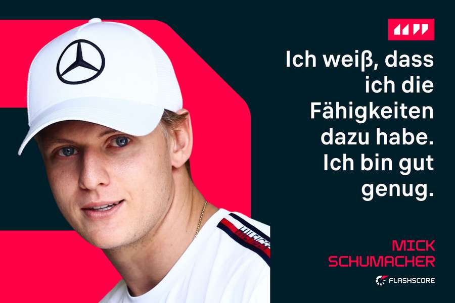 Mick Schumacher glaubt an sich und seine F1-Zukunft