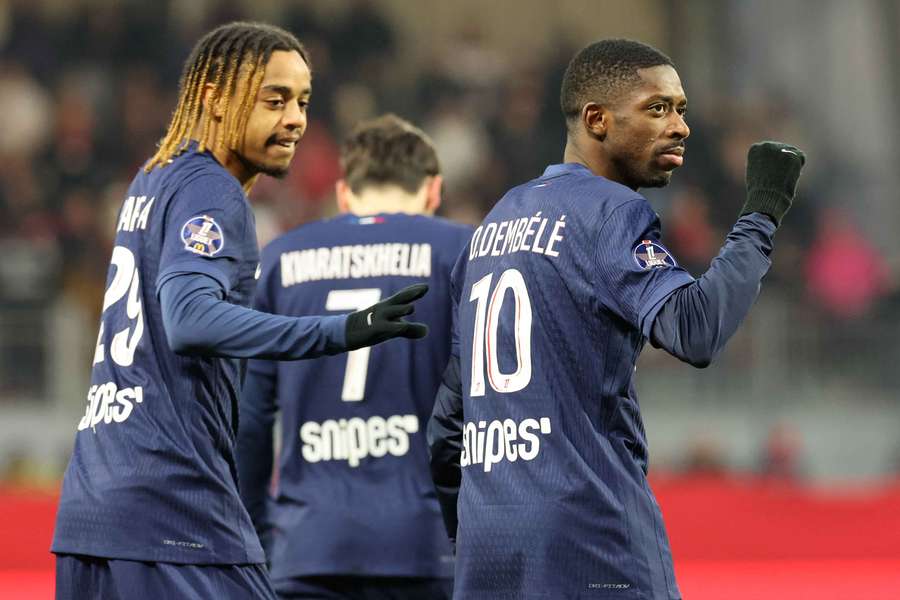 Ousmane Dembélé est le leader de l'attaque du PSG